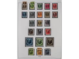 Baden bis Württemberg, interessante, meist ungebrauchte und gestempelte Sammlung inkl. einigen Doubletten mit einigen Briefen