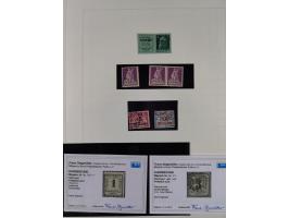 Baden bis Württemberg, interessante, meist ungebrauchte und gestempelte Sammlung inkl. einigen Doubletten mit einigen Briefen