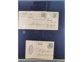 Baden bis Württemberg, interessante, meist ungebrauchte und gestempelte Sammlung inkl. einigen Doubletten mit einigen Briefen