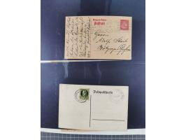 Baden bis Württemberg, interessante, meist ungebrauchte und gestempelte Sammlung inkl. einigen Doubletten mit einigen Briefen