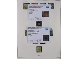 Baden bis Württemberg, interessante, meist ungebrauchte und gestempelte Sammlung inkl. einigen Doubletten mit einigen Briefen