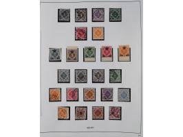 Baden bis Württemberg, interessante, meist ungebrauchte und gestempelte Sammlung inkl. einigen Doubletten mit einigen Briefen