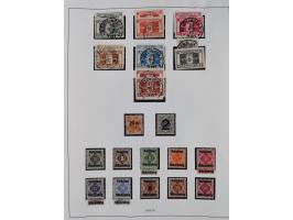 Baden bis Württemberg, interessante, meist ungebrauchte und gestempelte Sammlung inkl. einigen Doubletten mit einigen Briefen