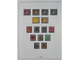 Baden bis Württemberg, interessante, meist ungebrauchte und gestempelte Sammlung inkl. einigen Doubletten mit einigen Briefen