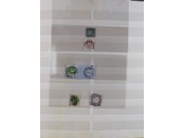 Baden bis Württemberg, interessante, meist ungebrauchte und gestempelte Sammlung inkl. einigen Doubletten mit einigen Briefen