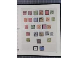 Baden bis Württemberg, interessante, meist ungebrauchte und gestempelte Sammlung inkl. einigen Doubletten mit einigen Briefen