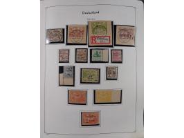 1945/59, meist postfrische und teils ungebrauchte/gestempelte Sammlung mit vielen meist kompletten Sätzen und Gebieten, ab Lo