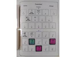 1945/59, meist postfrische und teils ungebrauchte/gestempelte Sammlung mit vielen meist kompletten Sätzen und Gebieten, ab Lo