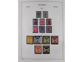1945/59, meist postfrische und teils ungebrauchte/gestempelte Sammlung mit vielen meist kompletten Sätzen und Gebieten, ab Lo