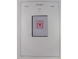 1945/59, meist postfrische und teils ungebrauchte/gestempelte Sammlung mit vielen meist kompletten Sätzen und Gebieten, ab Lo