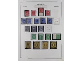 1945/59, meist postfrische und teils ungebrauchte/gestempelte Sammlung mit vielen meist kompletten Sätzen und Gebieten, ab Lo