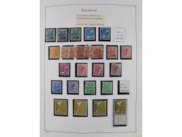 1945/59, meist postfrische und teils ungebrauchte/gestempelte Sammlung mit vielen meist kompletten Sätzen und Gebieten, ab Lo