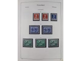 1945/59, meist postfrische und teils ungebrauchte/gestempelte Sammlung mit vielen meist kompletten Sätzen und Gebieten, ab Lo