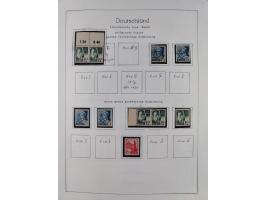 1945/59, meist postfrische und teils ungebrauchte/gestempelte Sammlung mit vielen meist kompletten Sätzen und Gebieten, ab Lo