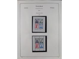 1945/59, meist postfrische und teils ungebrauchte/gestempelte Sammlung mit vielen meist kompletten Sätzen und Gebieten, ab Lo