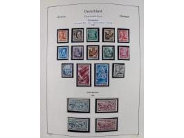 1945/59, meist postfrische und teils ungebrauchte/gestempelte Sammlung mit vielen meist kompletten Sätzen und Gebieten, ab Lo