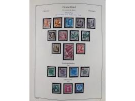 1945/59, meist postfrische und teils ungebrauchte/gestempelte Sammlung mit vielen meist kompletten Sätzen und Gebieten, ab Lo