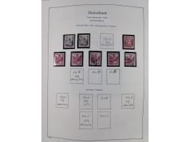 1945/59, meist postfrische und teils ungebrauchte/gestempelte Sammlung mit vielen meist kompletten Sätzen und Gebieten, ab Lo