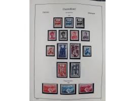 1945/59, meist postfrische und teils ungebrauchte/gestempelte Sammlung mit vielen meist kompletten Sätzen und Gebieten, ab Lo