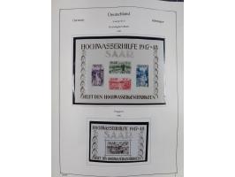1945/59, meist postfrische und teils ungebrauchte/gestempelte Sammlung mit vielen meist kompletten Sätzen und Gebieten, ab Lo