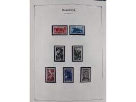 1945/59, meist postfrische und teils ungebrauchte/gestempelte Sammlung mit vielen meist kompletten Sätzen und Gebieten, ab Lo