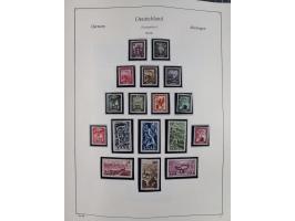 1945/59, meist postfrische und teils ungebrauchte/gestempelte Sammlung mit vielen meist kompletten Sätzen und Gebieten, ab Lo