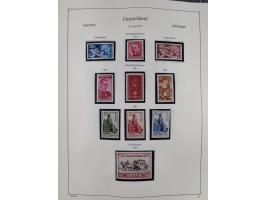 1945/59, meist postfrische und teils ungebrauchte/gestempelte Sammlung mit vielen meist kompletten Sätzen und Gebieten, ab Lo