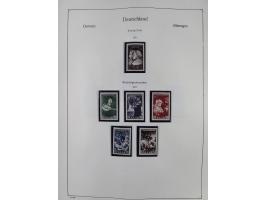 1945/59, meist postfrische und teils ungebrauchte/gestempelte Sammlung mit vielen meist kompletten Sätzen und Gebieten, ab Lo