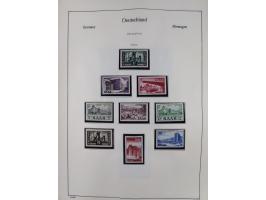 1945/59, meist postfrische und teils ungebrauchte/gestempelte Sammlung mit vielen meist kompletten Sätzen und Gebieten, ab Lo