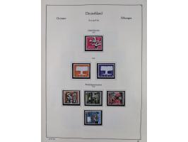 1945/59, meist postfrische und teils ungebrauchte/gestempelte Sammlung mit vielen meist kompletten Sätzen und Gebieten, ab Lo