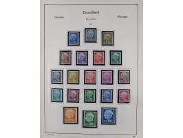 1945/59, meist postfrische und teils ungebrauchte/gestempelte Sammlung mit vielen meist kompletten Sätzen und Gebieten, ab Lo