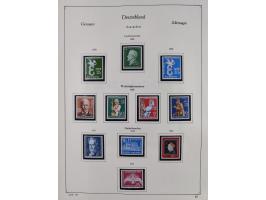 1945/59, meist postfrische und teils ungebrauchte/gestempelte Sammlung mit vielen meist kompletten Sätzen und Gebieten, ab Lo