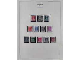 1945/59, meist postfrische und teils ungebrauchte/gestempelte Sammlung mit vielen meist kompletten Sätzen und Gebieten, ab Lo