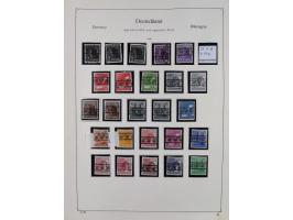 1945/59, meist postfrische und teils ungebrauchte/gestempelte Sammlung mit vielen meist kompletten Sätzen und Gebieten, ab Lo