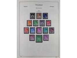 1945/59, meist postfrische und teils ungebrauchte/gestempelte Sammlung mit vielen meist kompletten Sätzen und Gebieten, ab Lo