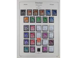 1945/59, meist postfrische und teils ungebrauchte/gestempelte Sammlung mit vielen meist kompletten Sätzen und Gebieten, ab Lo