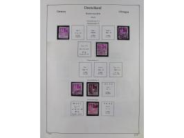 1945/59, meist postfrische und teils ungebrauchte/gestempelte Sammlung mit vielen meist kompletten Sätzen und Gebieten, ab Lo