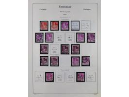 1945/59, meist postfrische und teils ungebrauchte/gestempelte Sammlung mit vielen meist kompletten Sätzen und Gebieten, ab Lo