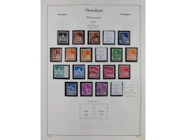 1945/59, meist postfrische und teils ungebrauchte/gestempelte Sammlung mit vielen meist kompletten Sätzen und Gebieten, ab Lo