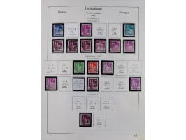 1945/59, meist postfrische und teils ungebrauchte/gestempelte Sammlung mit vielen meist kompletten Sätzen und Gebieten, ab Lo