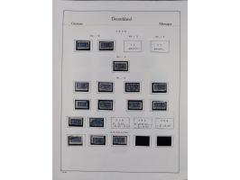 1945/59, meist postfrische und teils ungebrauchte/gestempelte Sammlung mit vielen meist kompletten Sätzen und Gebieten, ab Lo