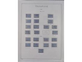 1945/59, meist postfrische und teils ungebrauchte/gestempelte Sammlung mit vielen meist kompletten Sätzen und Gebieten, ab Lo