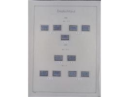 1945/59, meist postfrische und teils ungebrauchte/gestempelte Sammlung mit vielen meist kompletten Sätzen und Gebieten, ab Lo