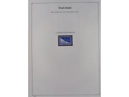 1945/59, meist postfrische und teils ungebrauchte/gestempelte Sammlung mit vielen meist kompletten Sätzen und Gebieten, ab Lo