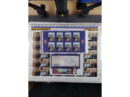 2000/20, 11 mint never hinged large printing panes or special souvenir sheets, each limited to only 200–5000 pieces, incl. e.