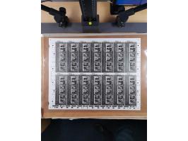 2000/20, 11 mint never hinged large printing panes or special souvenir sheets, each limited to only 200–5000 pieces, incl. e.