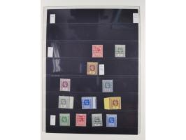 1915/16, ´TOGO / ANGLO-FRENCH / OCCUPATION´ Collection Gold Coast KGV overprinted issue mostly unused up to 5 sh. block of fo