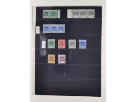 1915/16, ´TOGO / ANGLO-FRENCH / OCCUPATION´ Collection Gold Coast KGV overprinted issue mostly unused up to 5 sh. block of fo