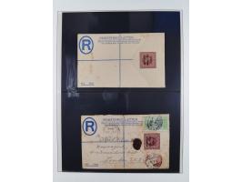 1915/16, ´TOGO / ANGLO-FRENCH / OCCUPATION´ Collection of 7 covers and postal stationerys with good cancellations on Gold Coa