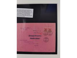 1915/16, ´TOGO / ANGLO-FRENCH / OCCUPATION´ Collection of 7 covers and postal stationerys with good cancellations on Gold Coa